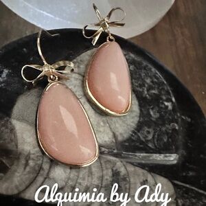 Alquimia Pink and Gold Earrings